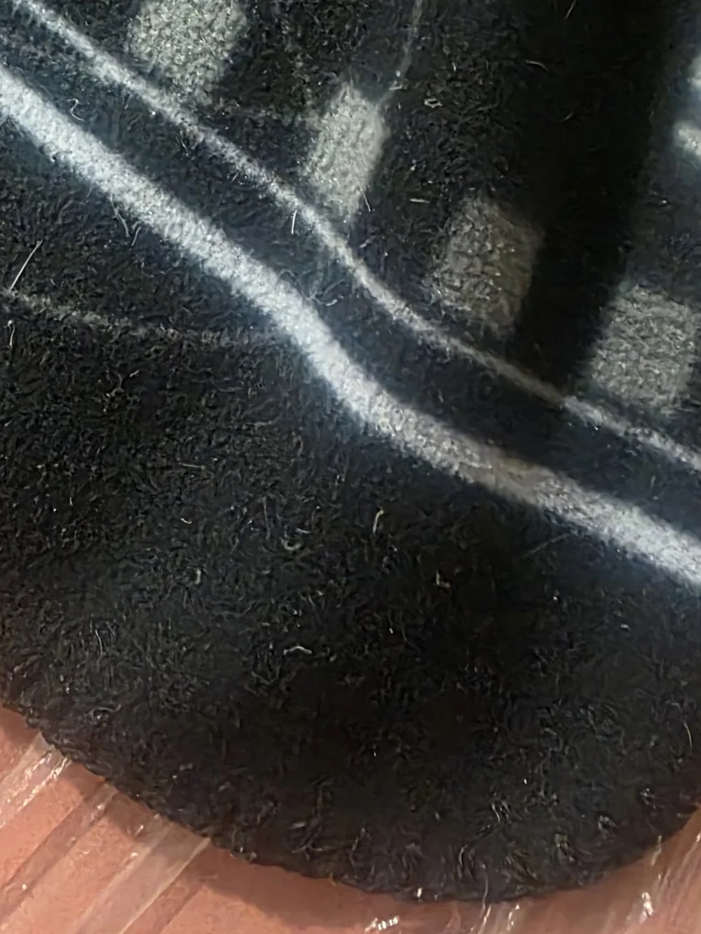 Black Racing Car Throw Blanket with Orange Accents